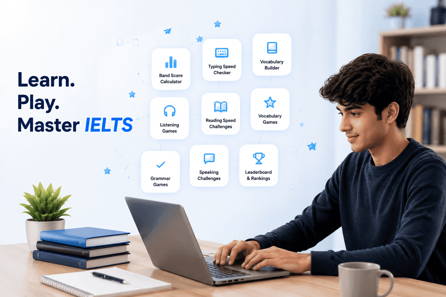 IELTS Tools & Games Interface